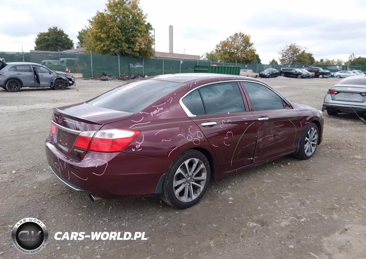 2014 Honda Accord Sport VIN:1HGCR2F58EA007170 - 4
