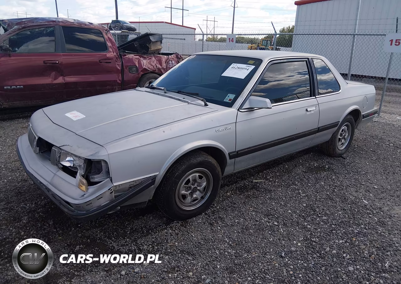 1989 Oldsmobile Cutlass Ciera VIN:2G3AJ11R7K2442747 - 2