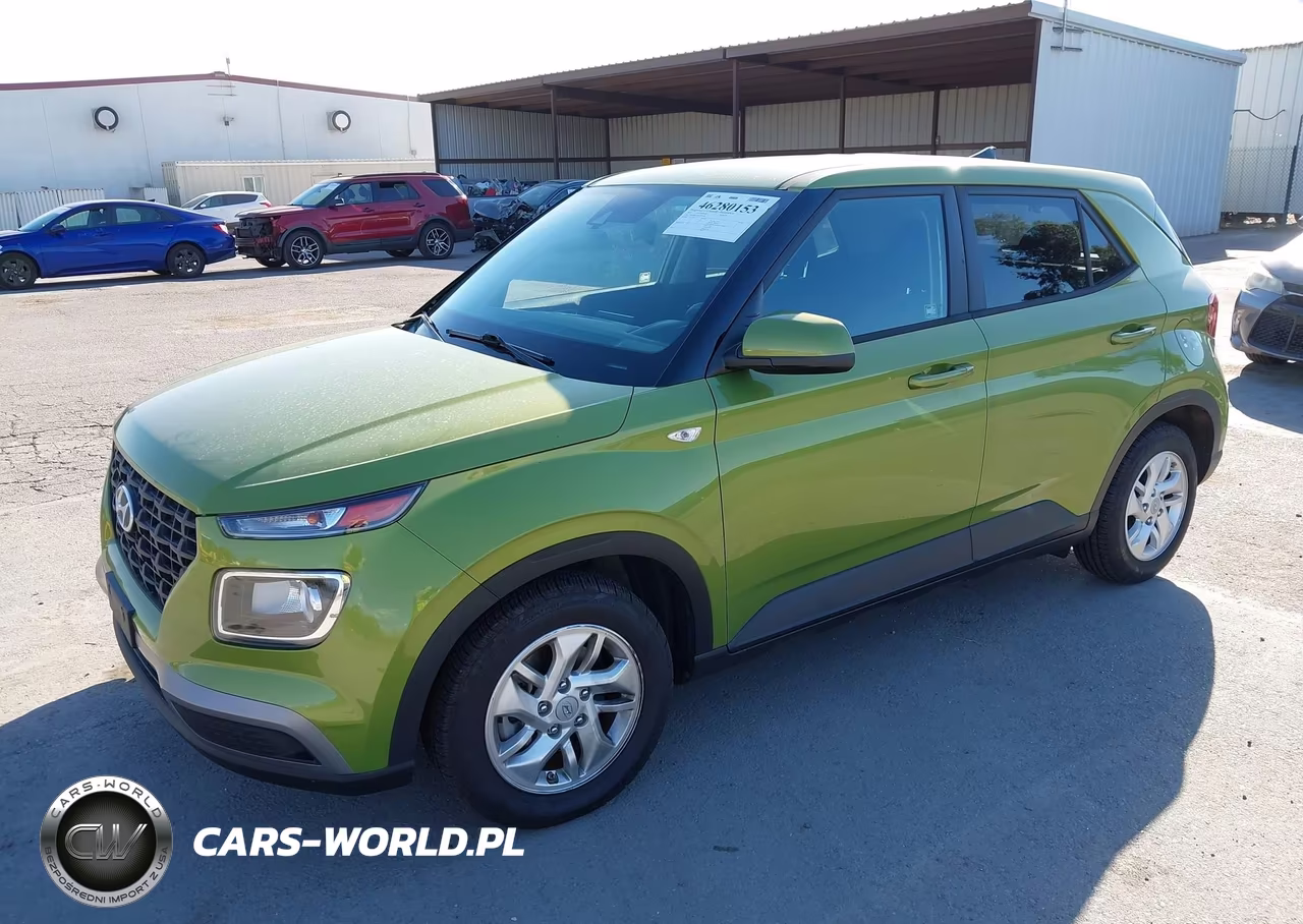 2021 Hyundai Venue Se VIN:KMHRB8A30MU077096 - 2