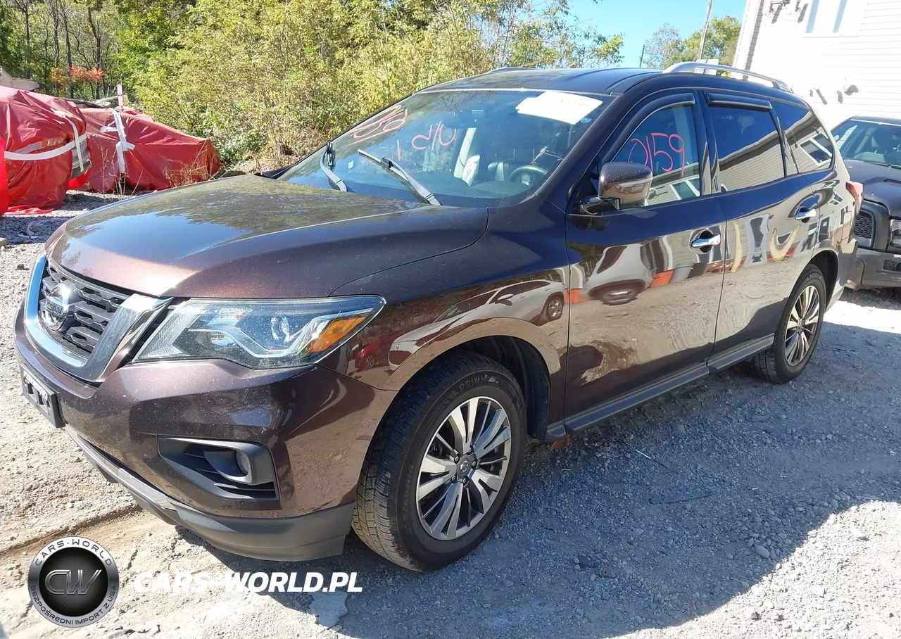 2019 Nissan Pathfinder S-Sl-Sv-Platinum VIN:5N1DR2MM5KC607248 - 2
