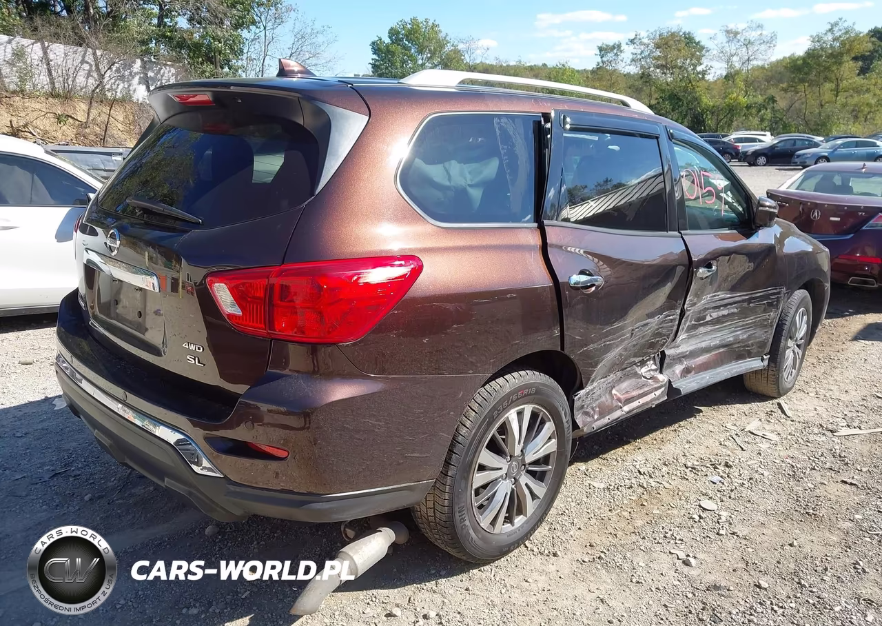 2019 Nissan Pathfinder S-Sl-Sv-Platinum VIN:5N1DR2MM5KC607248 - 4