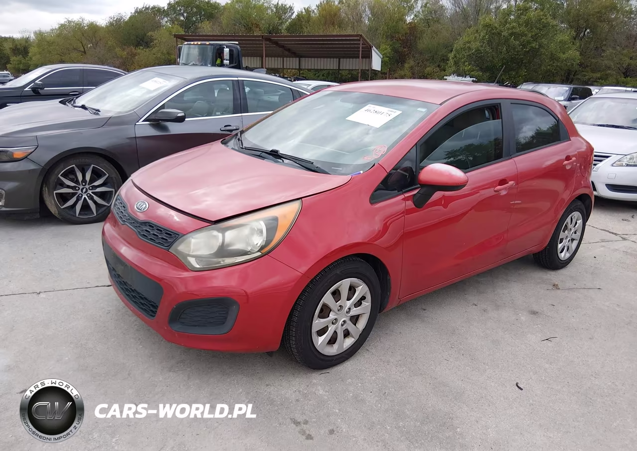 2012 Kia Rio5 Lx VIN:KNADM5A32C6081352 - 2
