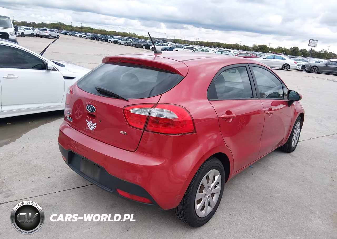 2012 Kia Rio5 Lx VIN:KNADM5A32C6081352 - 4