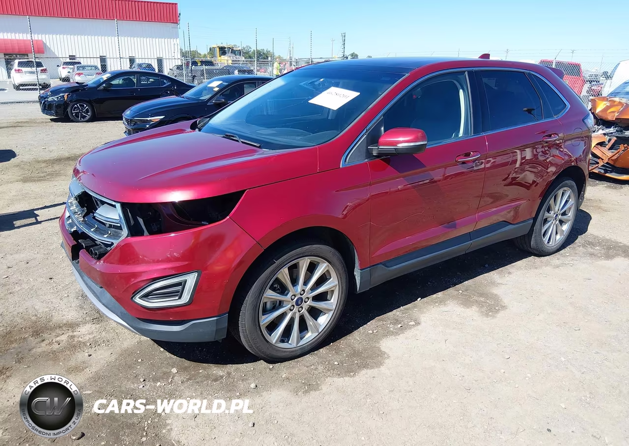 2018 Ford Edge Titanium VIN:2FMPK3K81JBB48439 - 2