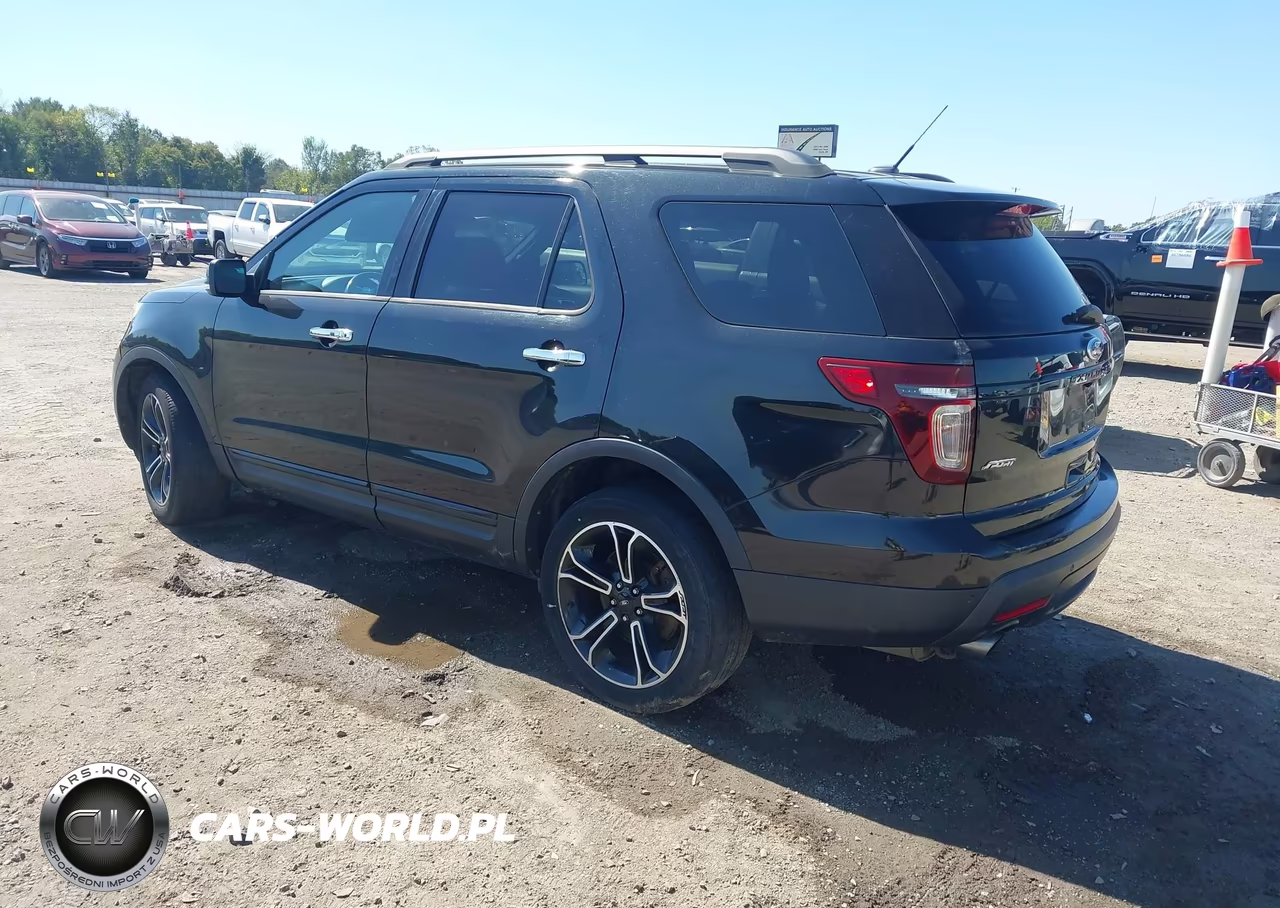 2014 Ford Explorer Sport VIN:1FM5K8GT1EGB55326 - 3