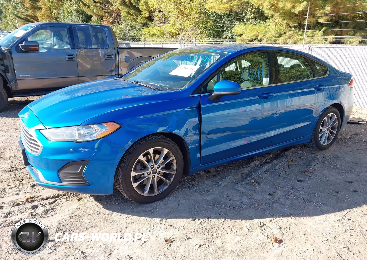 2019 Ford Fusion Se VIN:3FA6P0HD1KR267721 - 2