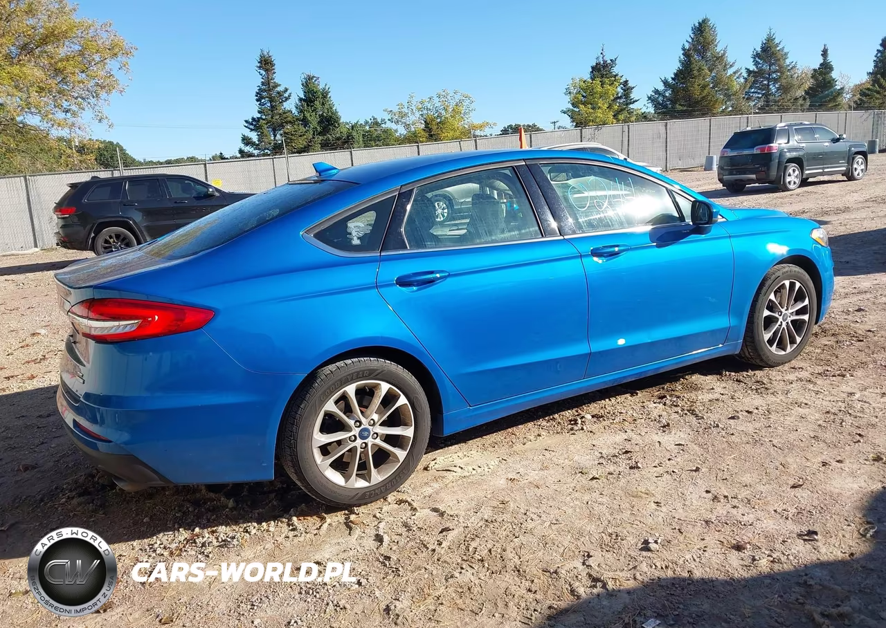 2019 Ford Fusion Se VIN:3FA6P0HD1KR267721 - 4