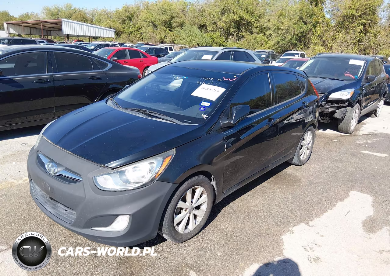 2012 Hyundai Accent Se VIN:KMHCU5AE6CU038091 - 2