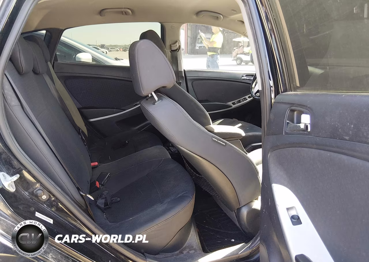 2012 Hyundai Accent Se VIN:KMHCU5AE6CU038091 - 8