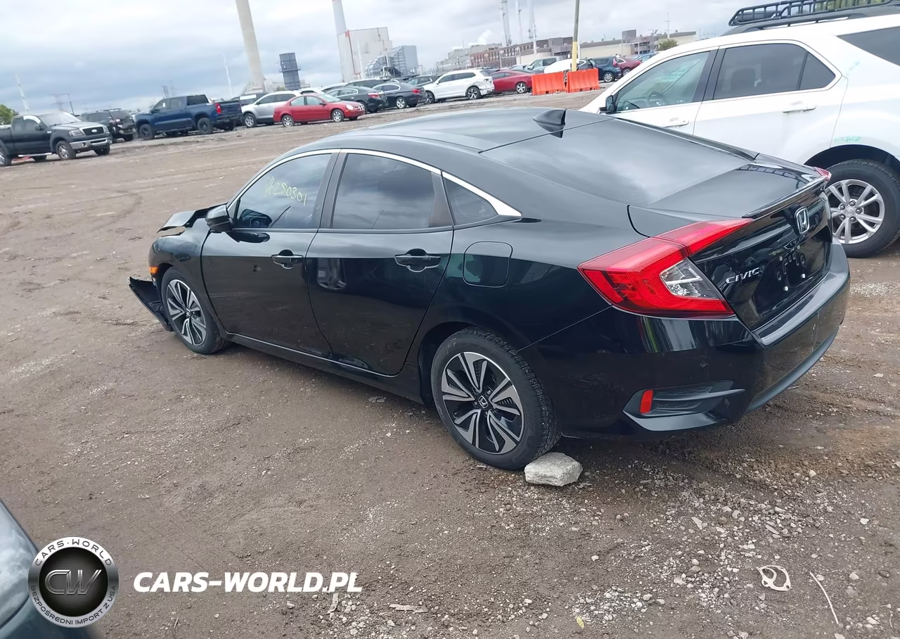 2017 Honda Civic Ex-T VIN:19XFC1F34HE016200 - 3