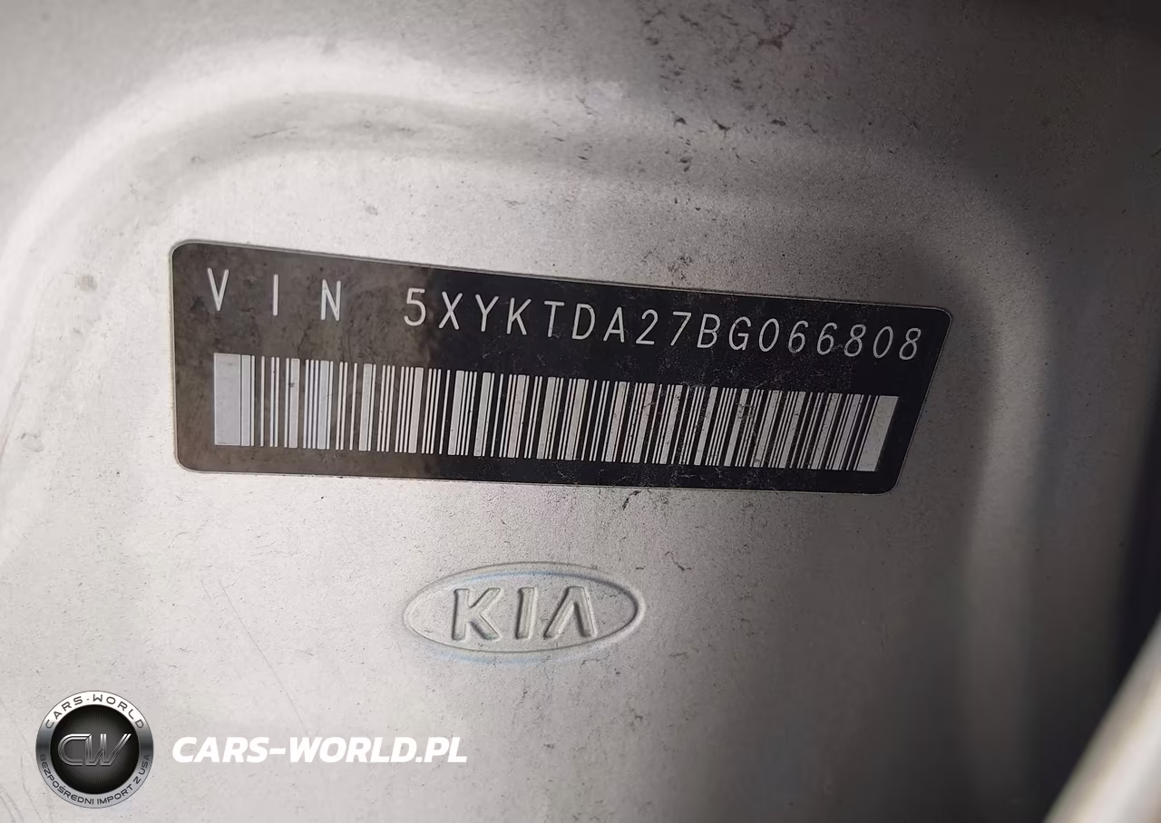 2011 Kia Sorento Lx V6 VIN:5XYKTDA27BG066808 - 9