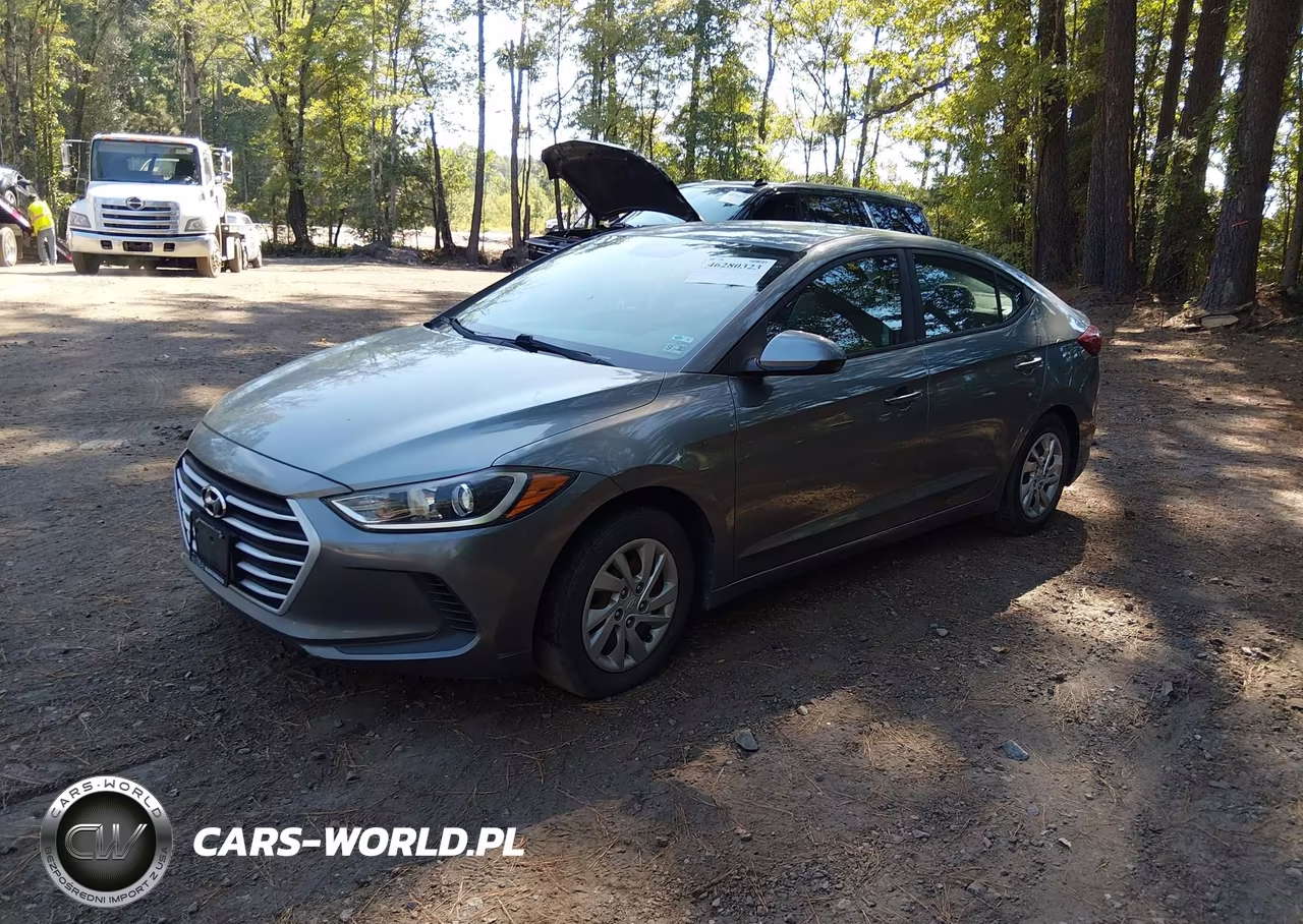 2017 Hyundai Elantra Se VIN:KMHD74LF6HU317253 - 2