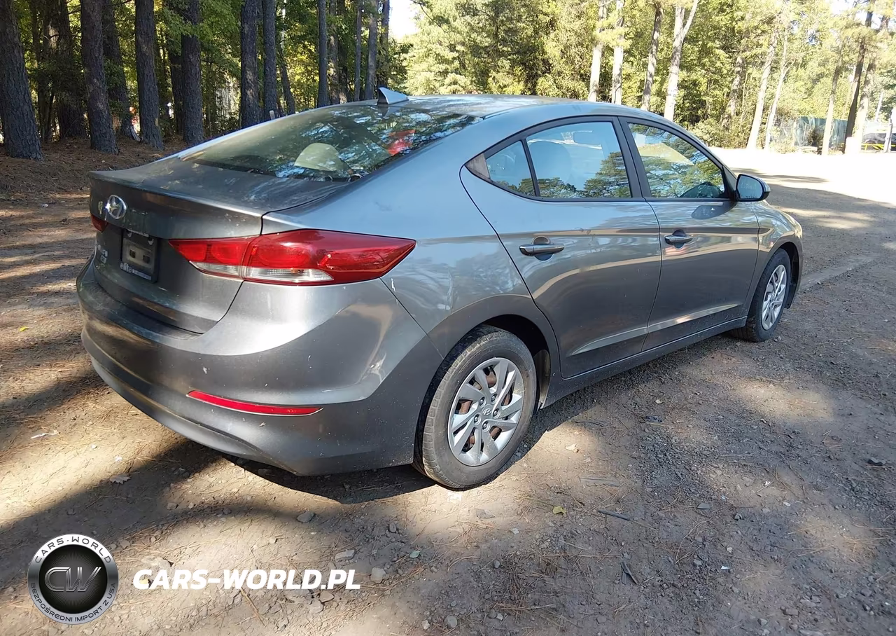 2017 Hyundai Elantra Se VIN:KMHD74LF6HU317253 - 4