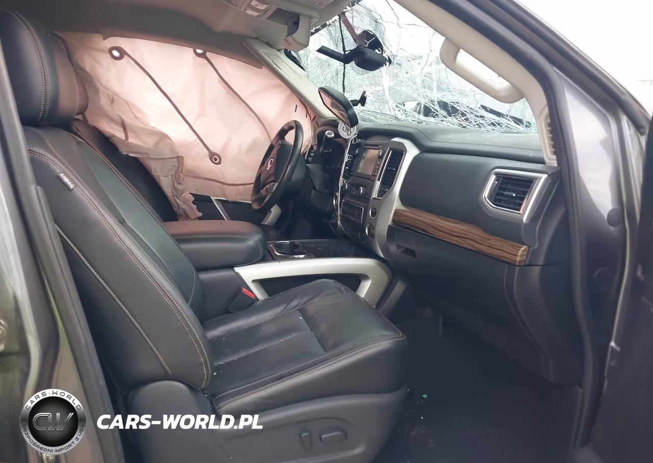 2017 Nissan Titan Sl VIN:1N6AA1E52HN548427 - 5