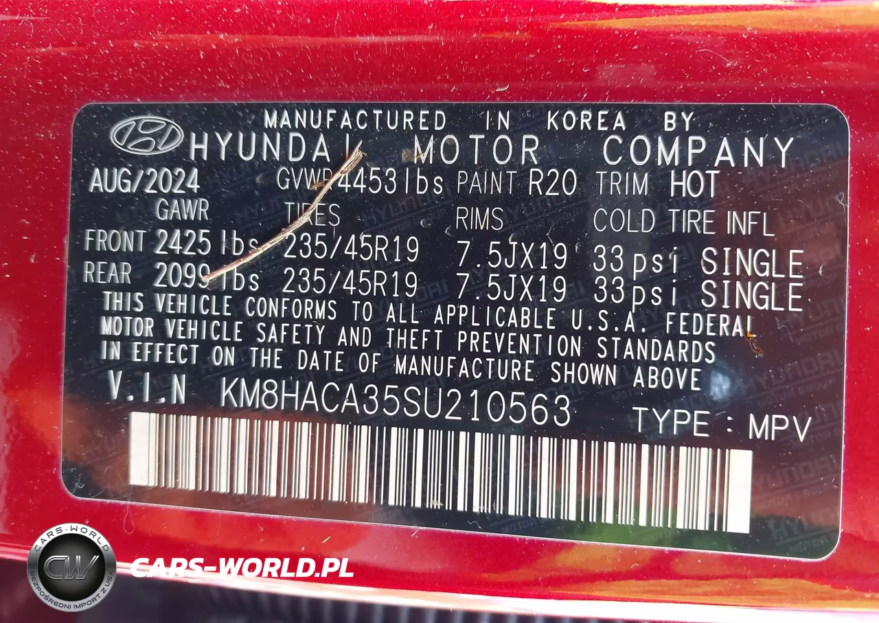 2025 Hyundai Kona N Line VIN:KM8HACA35SU210563 - 9