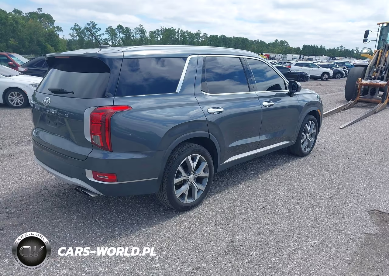 2021 Hyundai Palisade Sel VIN:KM8R34HE9MU272255 - 4