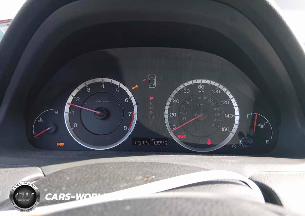 2008 Honda Accord 2.4 Lx-P VIN:1HGCP26488A080704 - 7