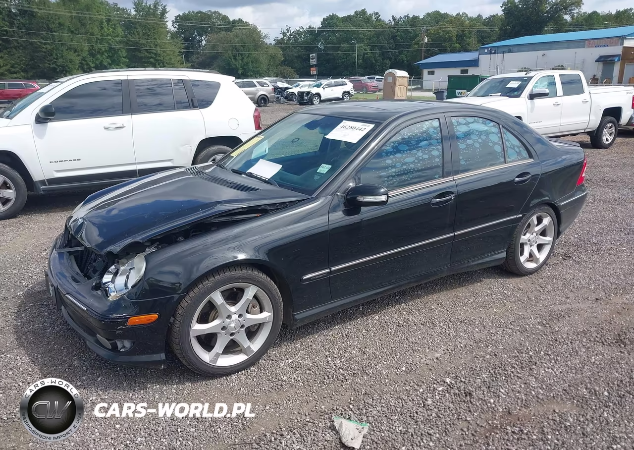 2007 Mercedes-Benz C 230 Sport VIN:WDBRF52H07F929522 - 2