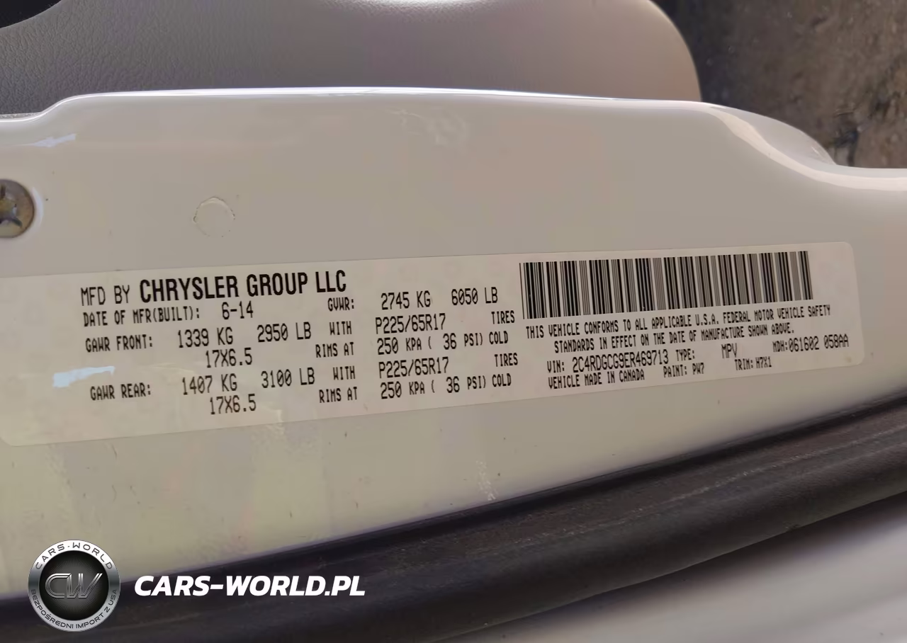 2014 Dodge Grand Caravan Sxt VIN:2C4RDGCG9ER469713 - 9
