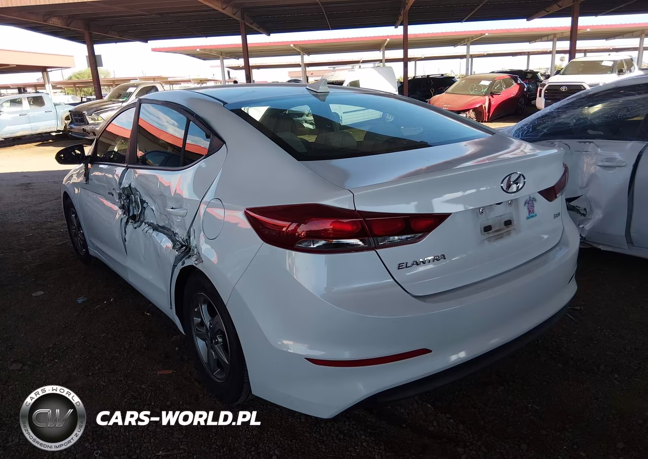 2018 Hyundai Elantra Eco VIN:5NPD94LA1JH357419 - 3