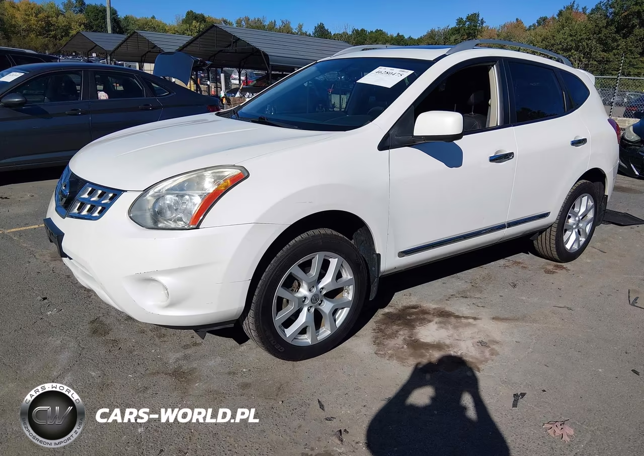 2012 Nissan Rogue Sv W-Sl Pkg VIN:JN8AS5MVXCW356334 - 2