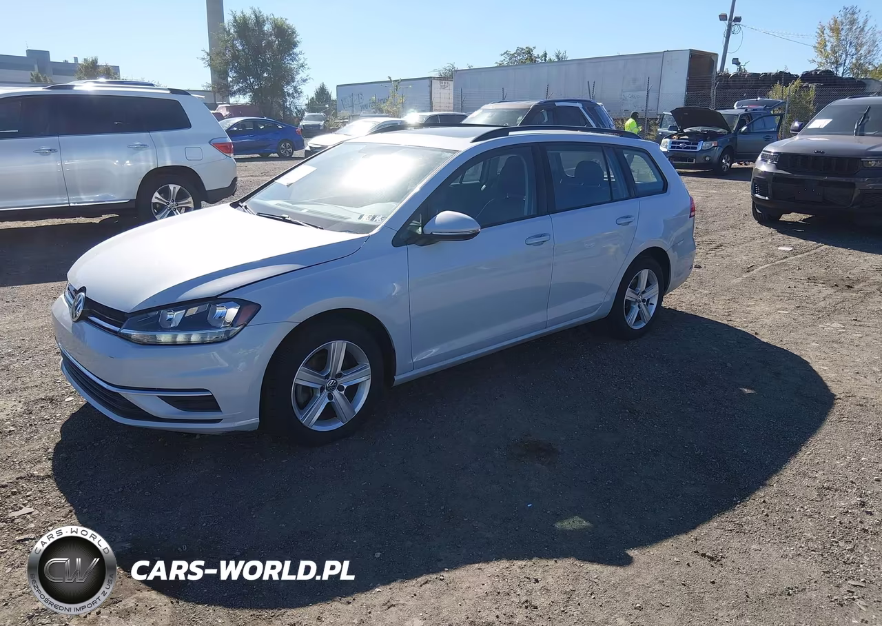 2018 Volkswagen Golf Sportwagen Tsi S-Tsi Se VIN:3VWD17AU5JM768464 - 2