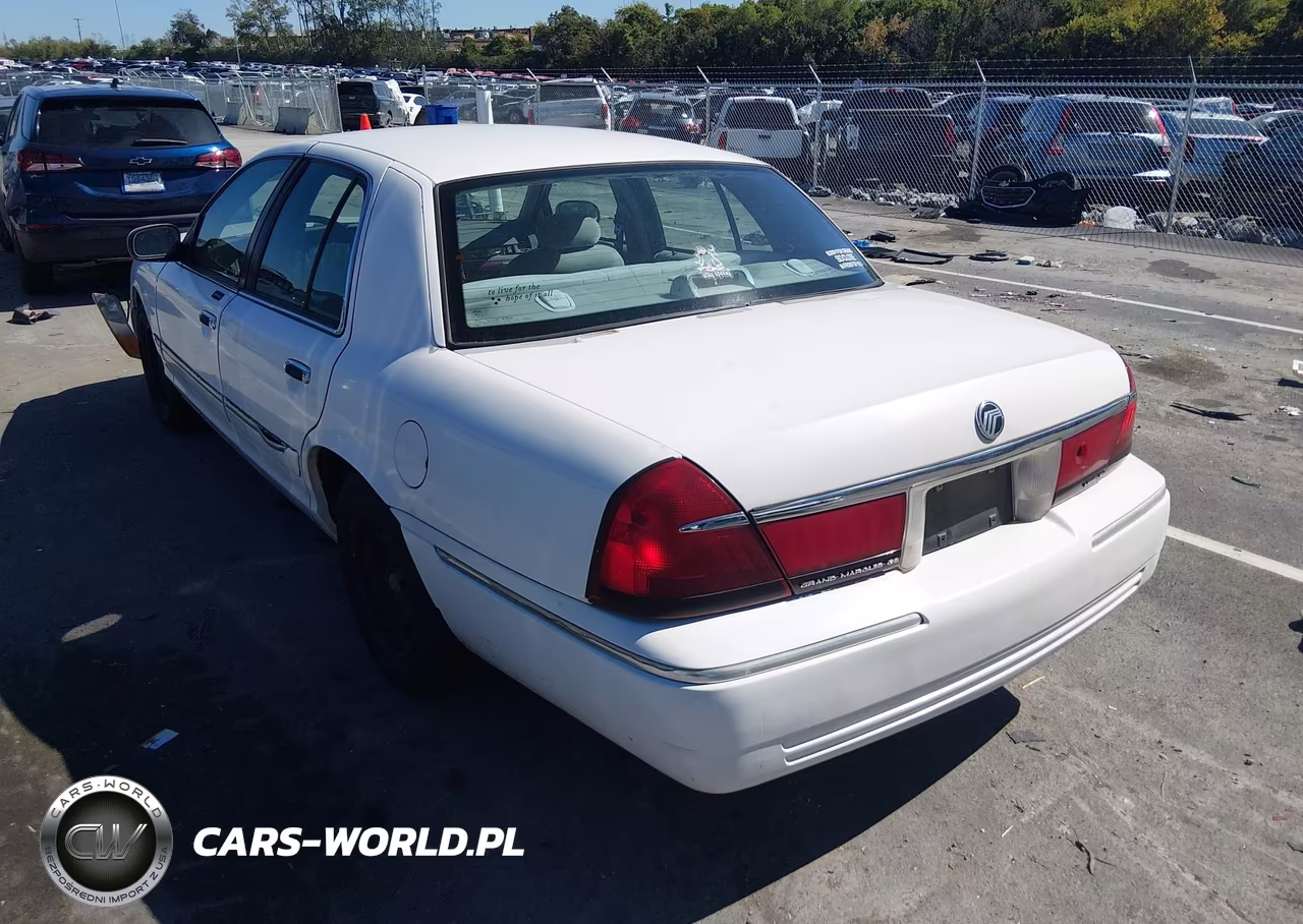 2000 Mercury Grand Marquis Gs VIN:2MEFM74W6YX629649 - 3