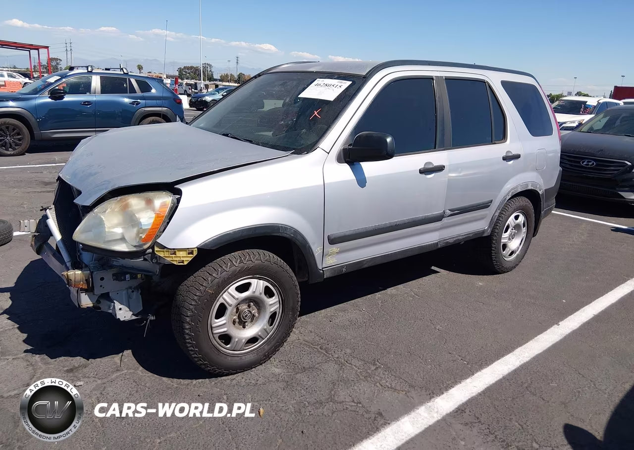 2006 Honda Cr-V Lx VIN:JHLRD785X6C042674 - 2