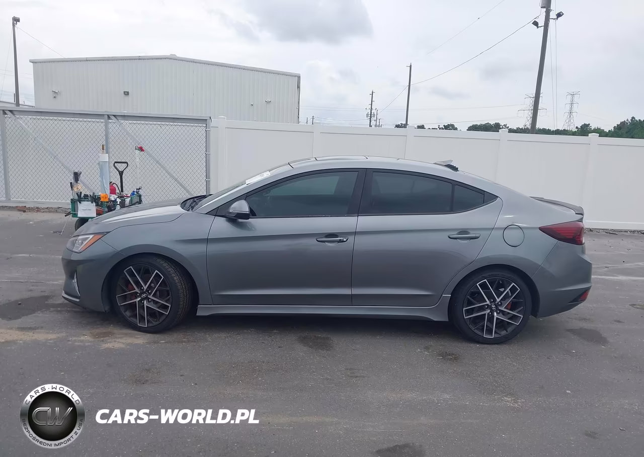 2019 Hyundai Elantra Sport VIN:KMHD04LB4KU812558 - 14