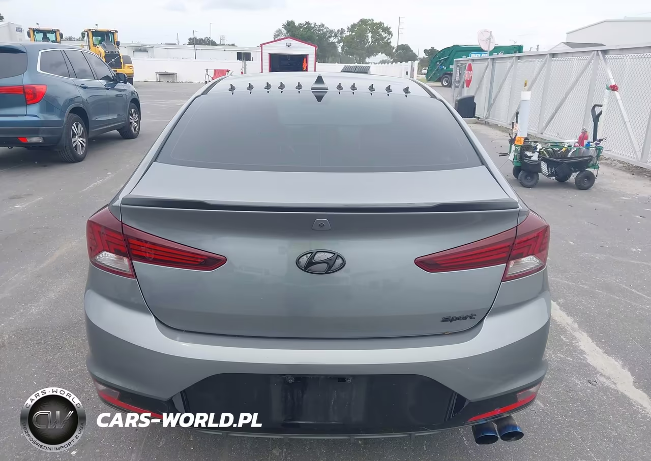 2019 Hyundai Elantra Sport VIN:KMHD04LB4KU812558 - 16