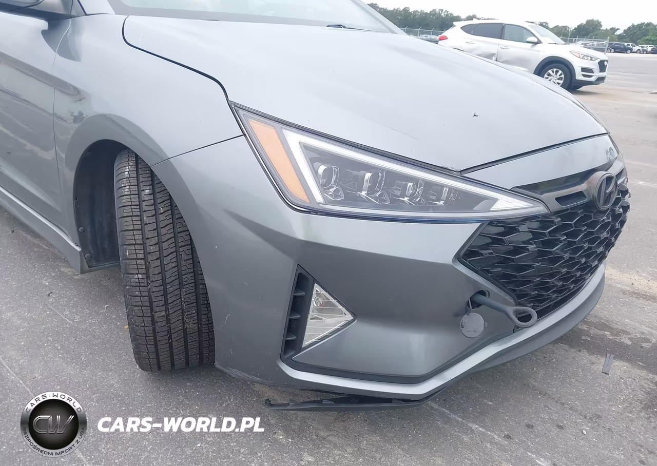 2019 Hyundai Elantra Sport VIN:KMHD04LB4KU812558 - 6