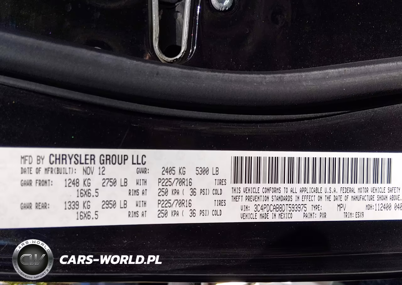 2013 Dodge Journey American Value Pkg VIN:3C4PDCAB8DT593975 - 9