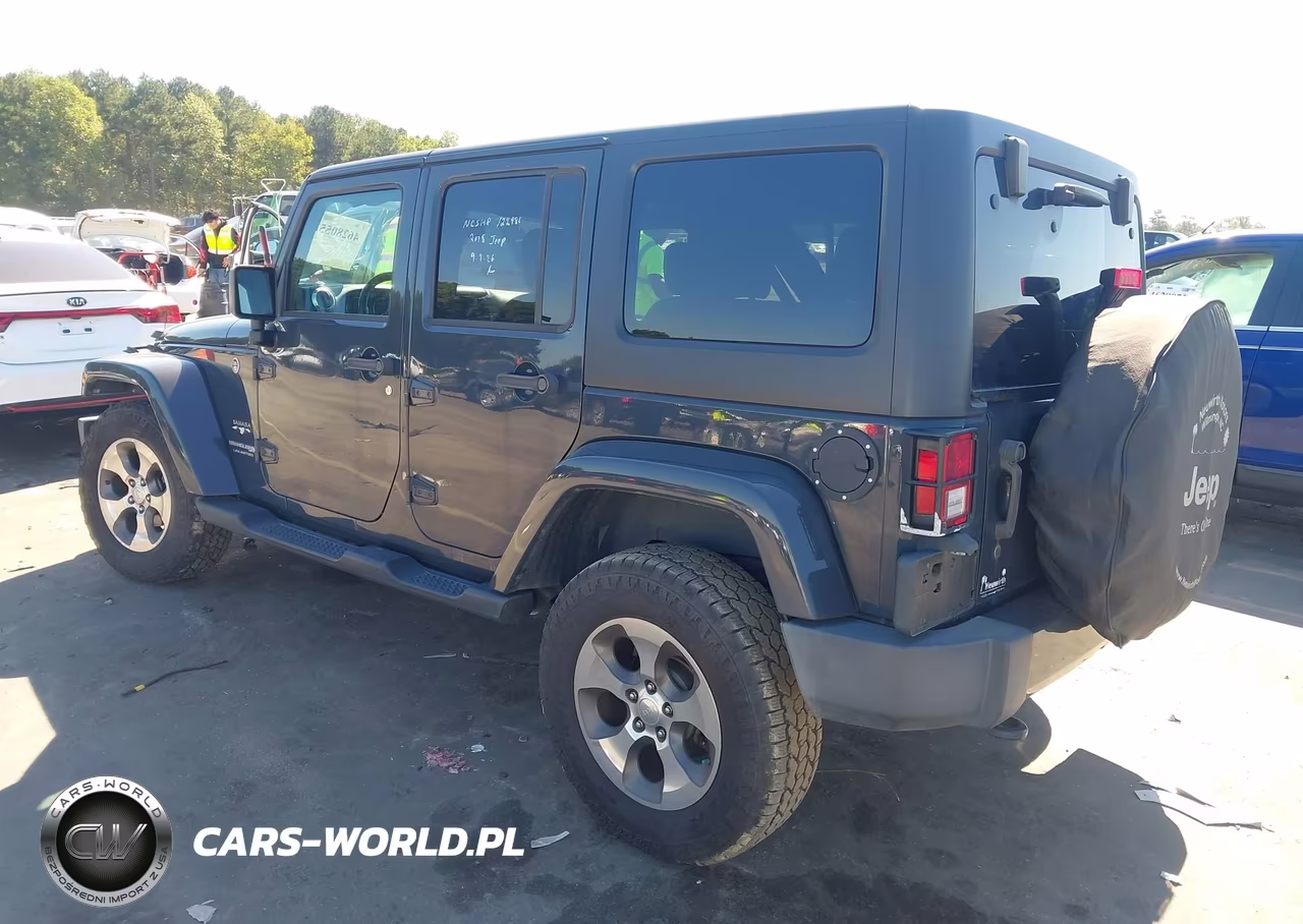 2018 Jeep Wrangler Jk Unlimited Sahara 4X4 VIN:1C4BJWEG2JL851294 - 3
