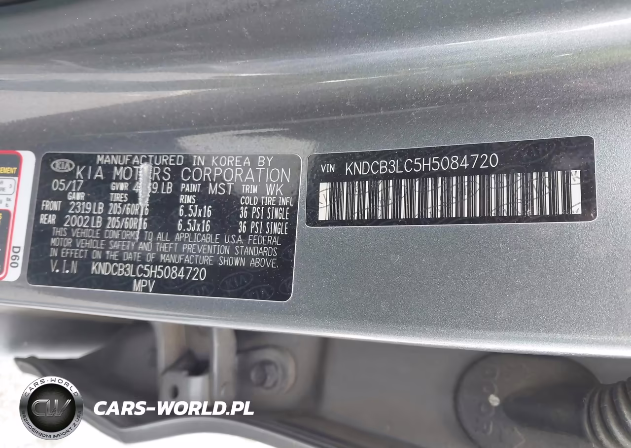 2017 Kia Niro Lx VIN:KNDCB3LC5H5084720 - 9
