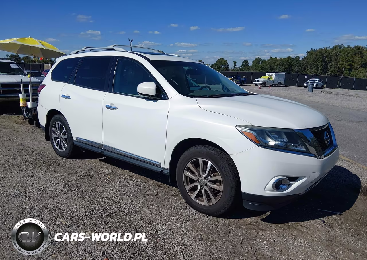2014 Nissan Pathfinder Sl VIN:5N1AR2MM6EC686839 - 1