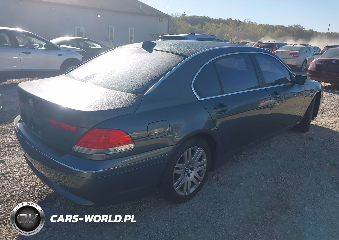 2003 BMW 745Li VIN:WBAGN63423DR19168 - 4