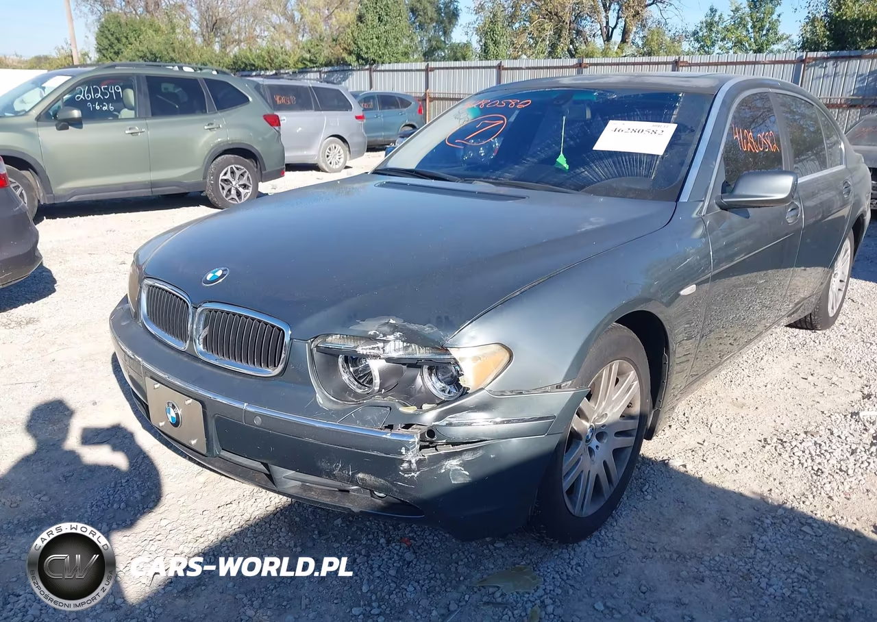 2003 BMW 745Li VIN:WBAGN63423DR19168 - 6