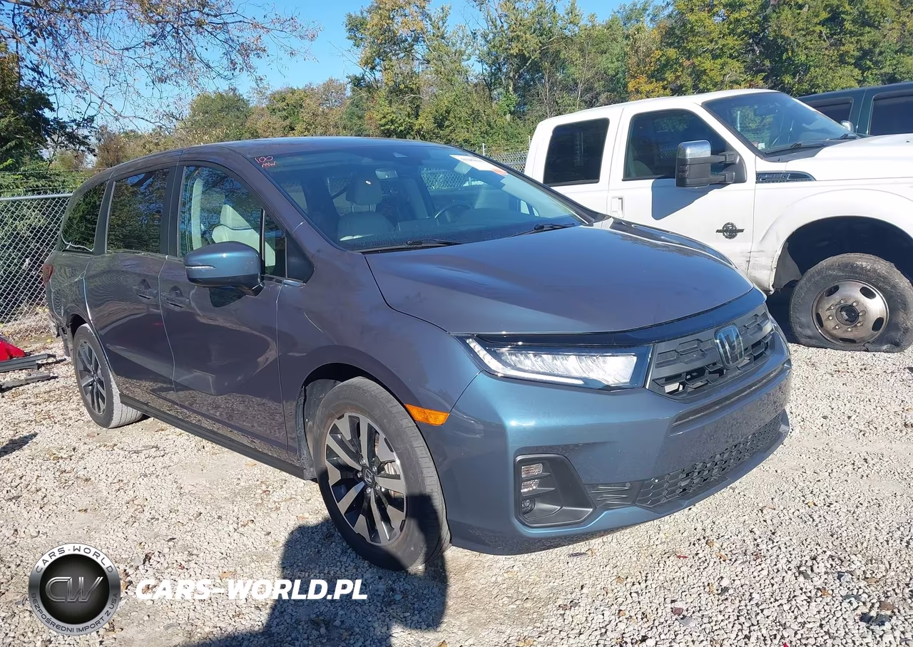 2025 Honda Odyssey Ex-L VIN:5FNRL6H64SB023246 - 1