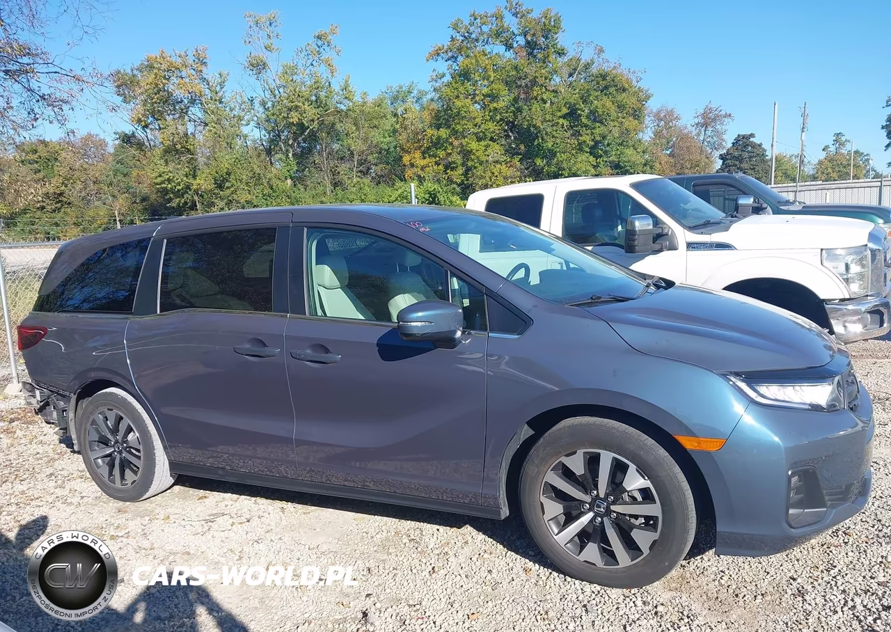 2025 Honda Odyssey Ex-L VIN:5FNRL6H64SB023246 - 14