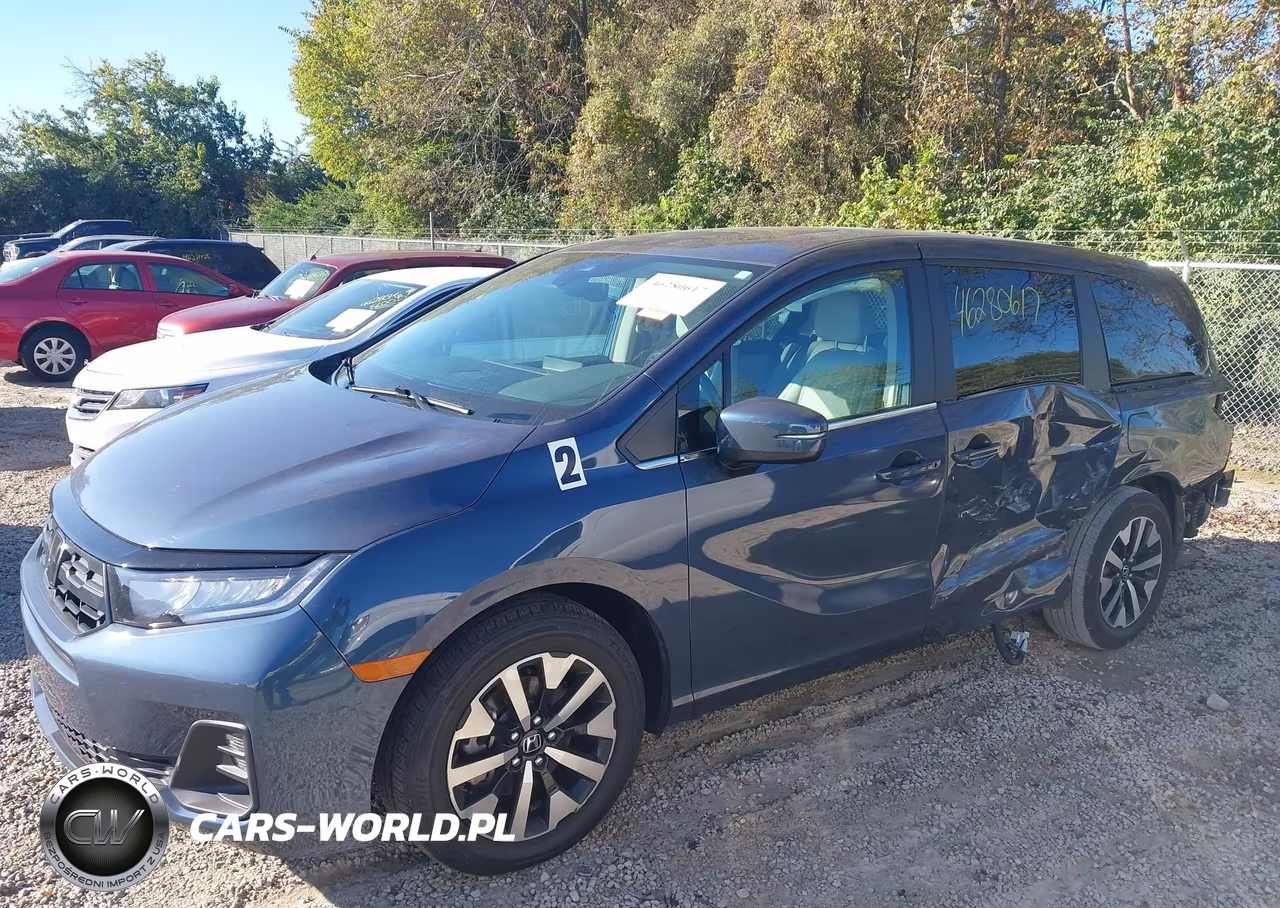 2025 Honda Odyssey Ex-L VIN:5FNRL6H64SB023246 - 15