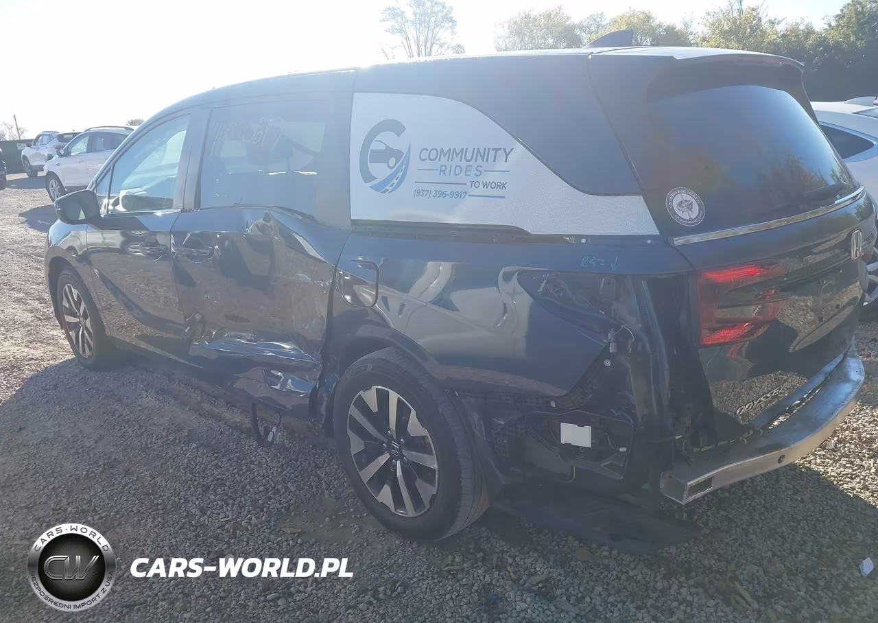 2025 Honda Odyssey Ex-L VIN:5FNRL6H64SB023246 - 6