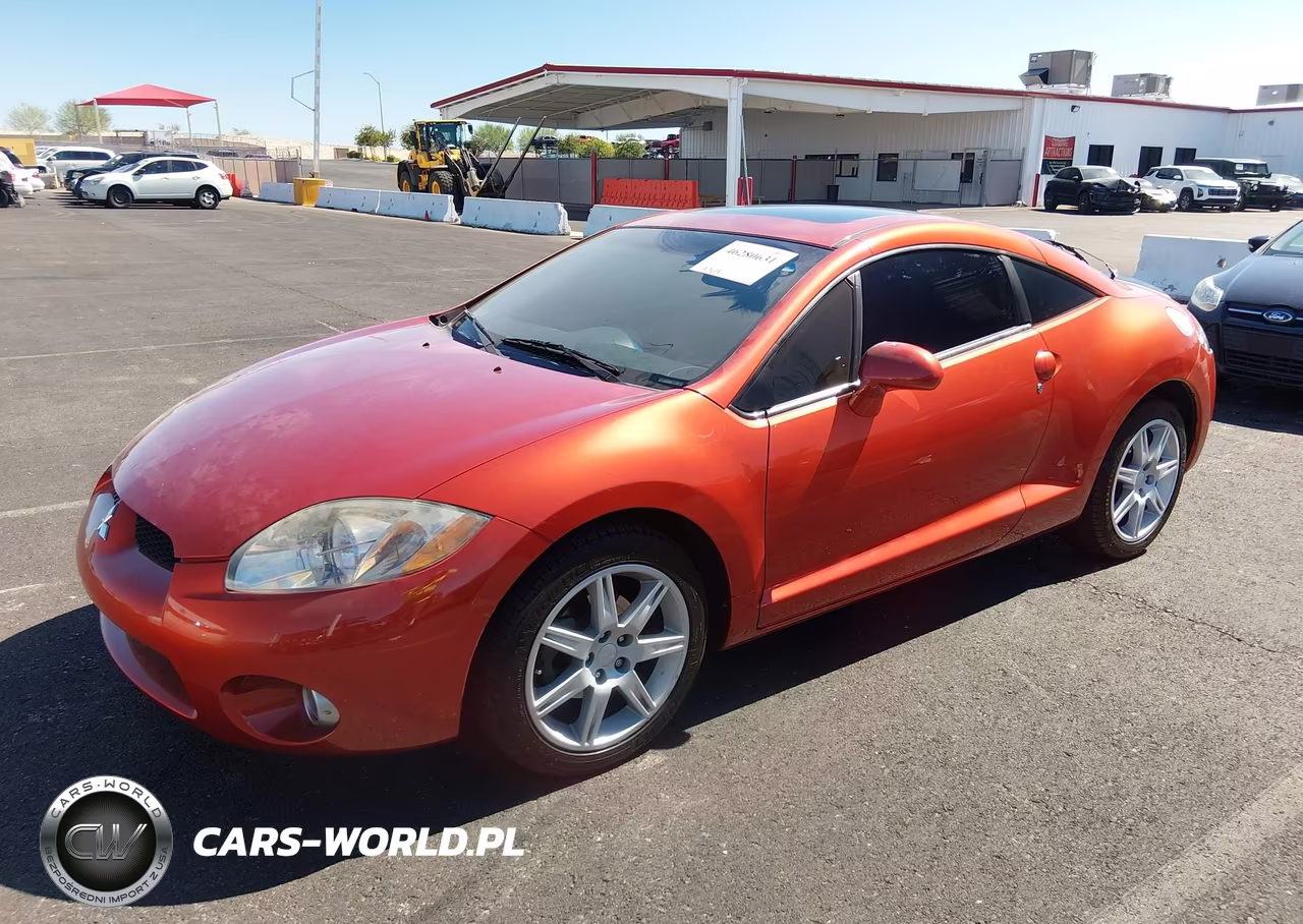 2006 Mitsubishi Eclipse Gt VIN:4A3AK34T76E015527 - 2