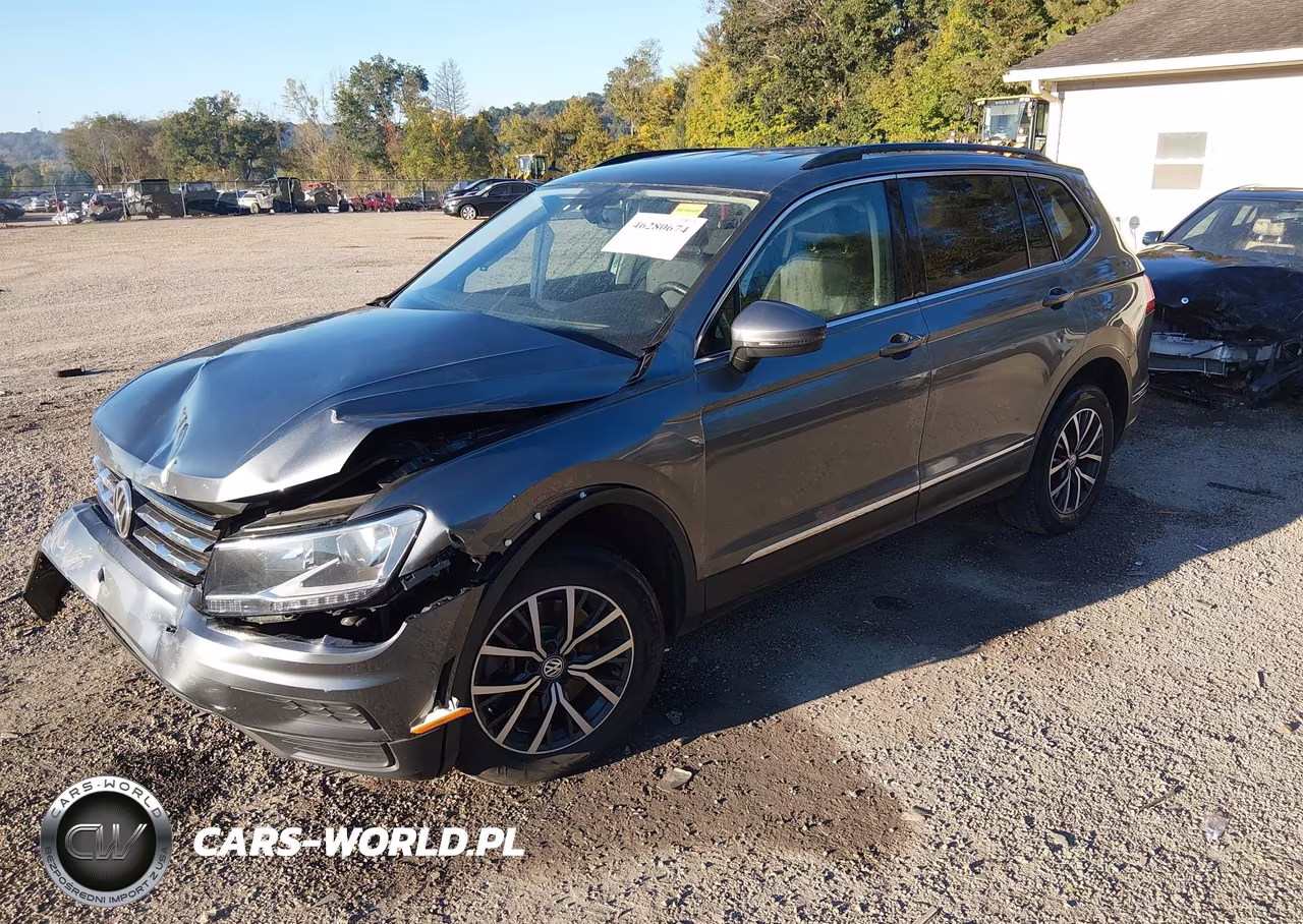 2020 Volkswagen Tiguan 2.0T Se-2.0T Se R-Line Black-2.0T Sel VIN:3VV2B7AX6LM120654 - 2