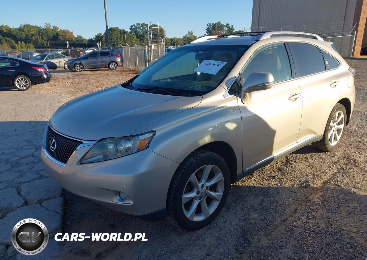 2011 Lexus Rx 350 VIN:2T2ZK1BA8BC047245 - 2