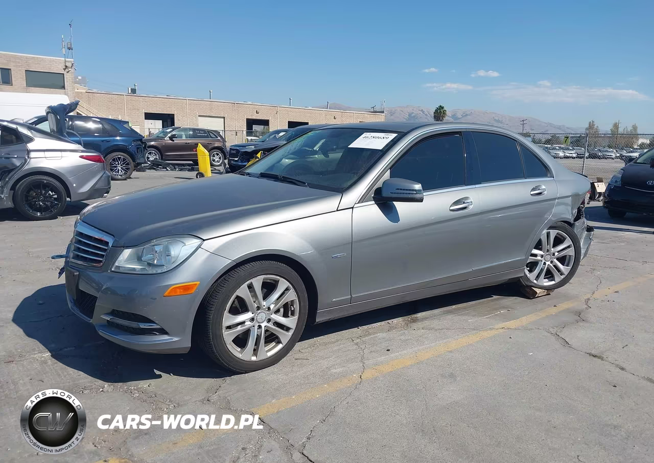 2012 Mercedes-Benz C 250 Luxury VIN:WDDGF4HB8CR220180 - 2