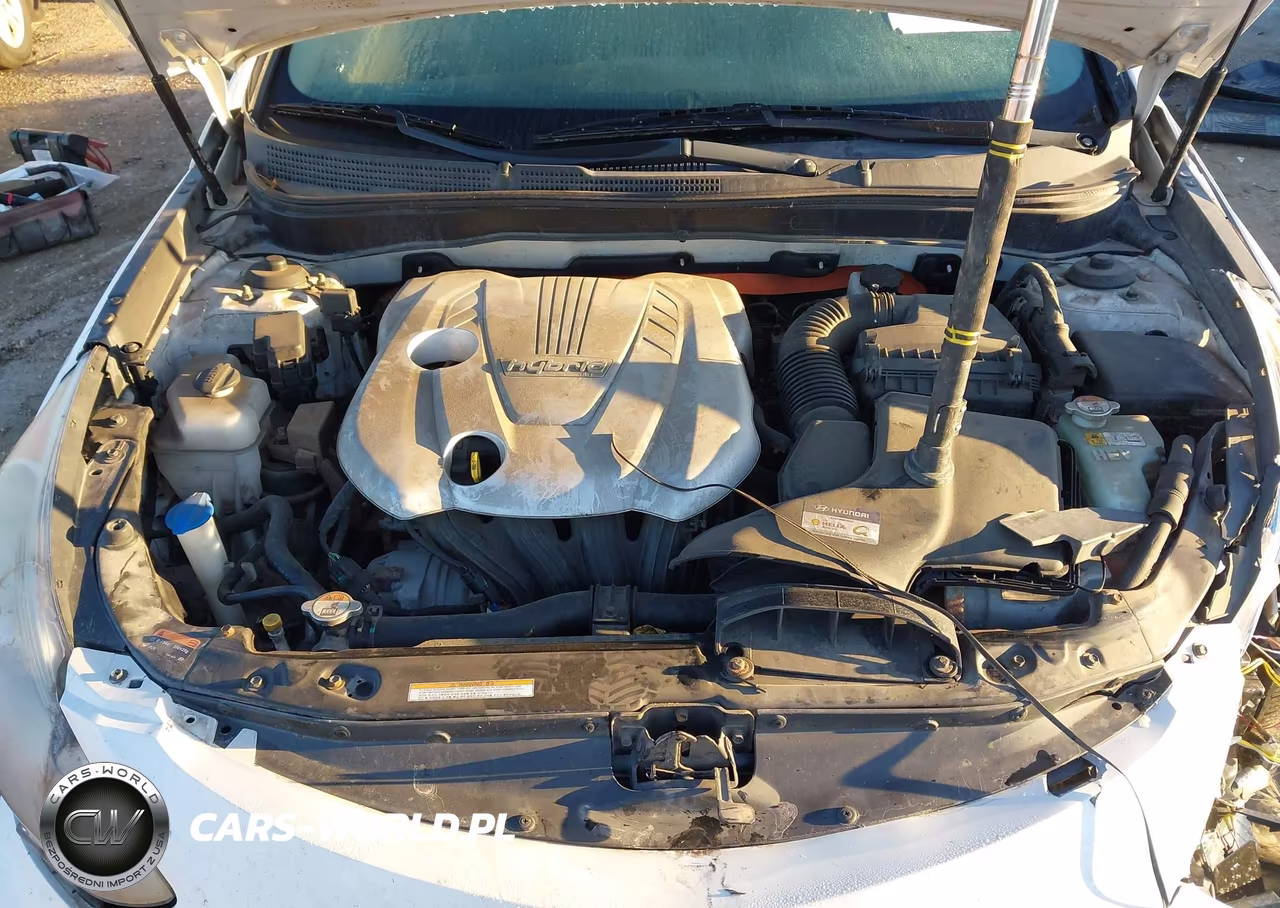 2013 Hyundai Sonata Hybrid VIN:KMHEC4A42DA064848 - 10
