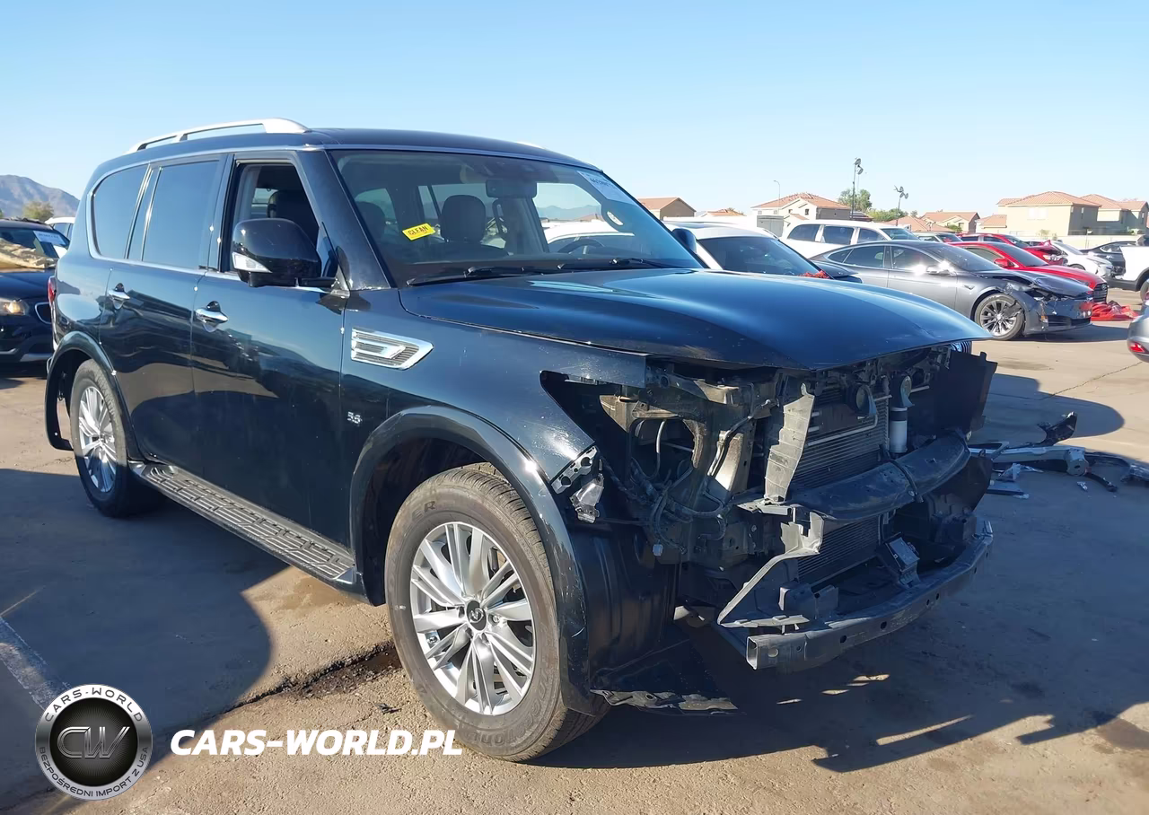 2020 Infiniti Qx80 Luxe VIN:JN8AZ2NF5L9705433 - 1