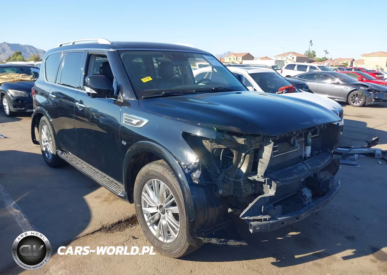 2020 Infiniti Qx80 Luxe VIN:JN8AZ2NF5L9705433 - 6