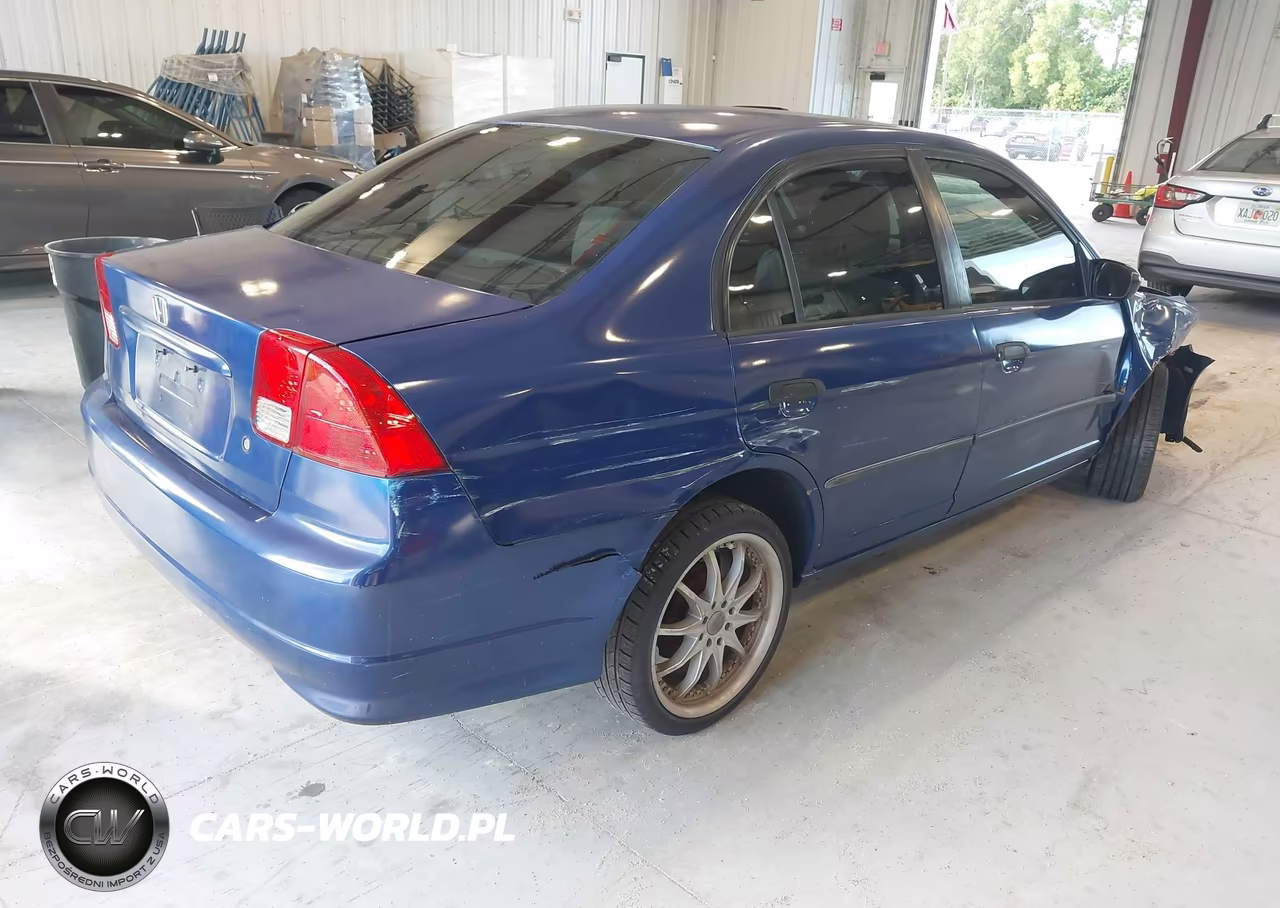 2005 Honda Civic Vp VIN:2HGES16495H507774 - 4