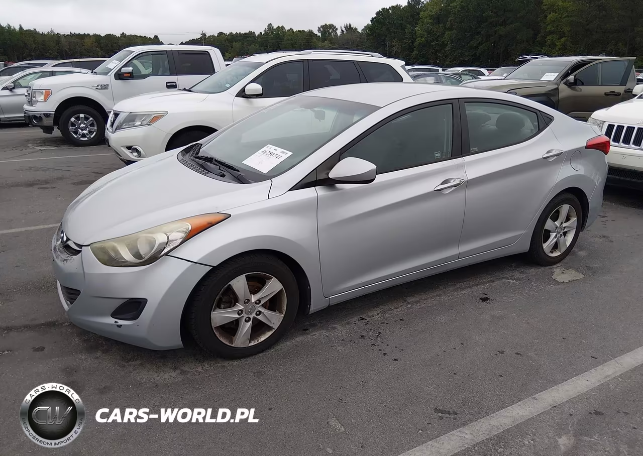 2013 Hyundai Elantra Gls VIN:5NPDH4AE0DH388478 - 2